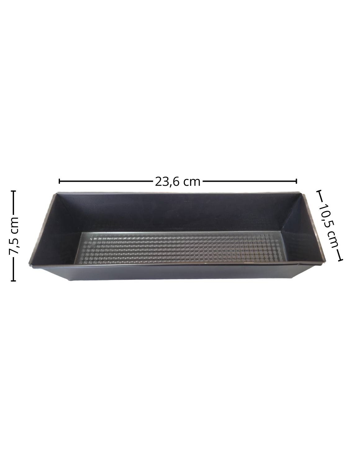 Molde Queque Antiadherente Rectangular Distintos Tamaños 1