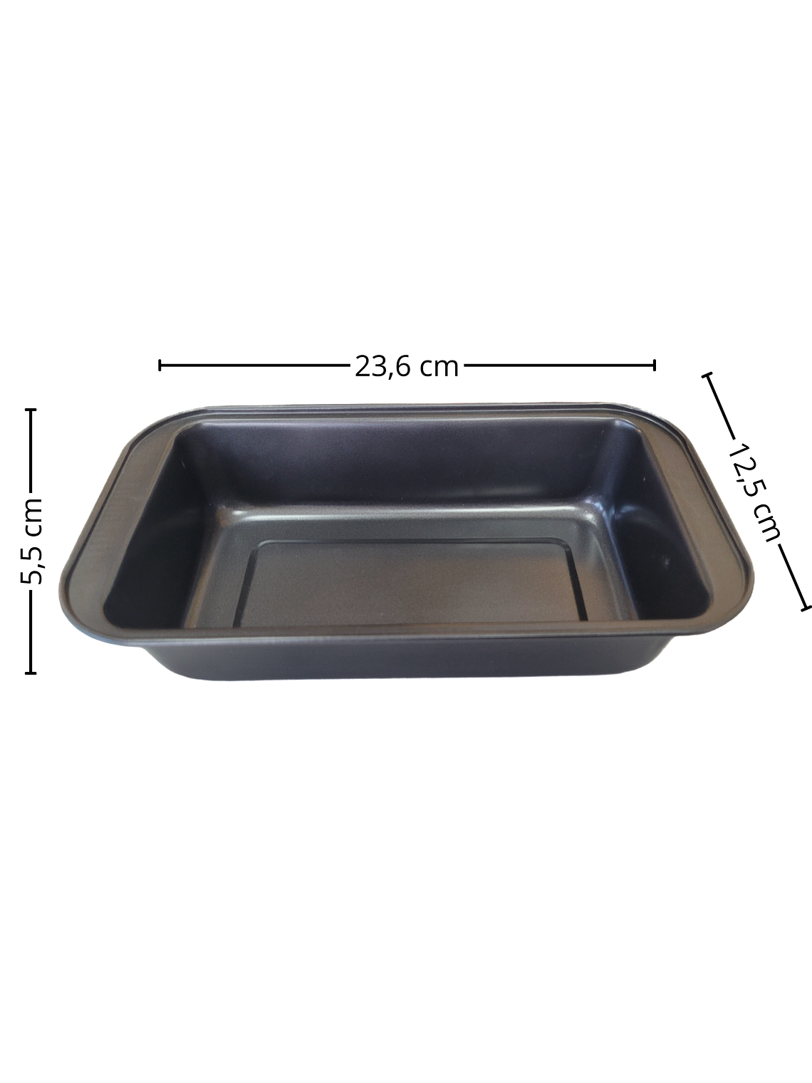 Molde Queque Antiadherente Rectangular Distintos Tamaños 2