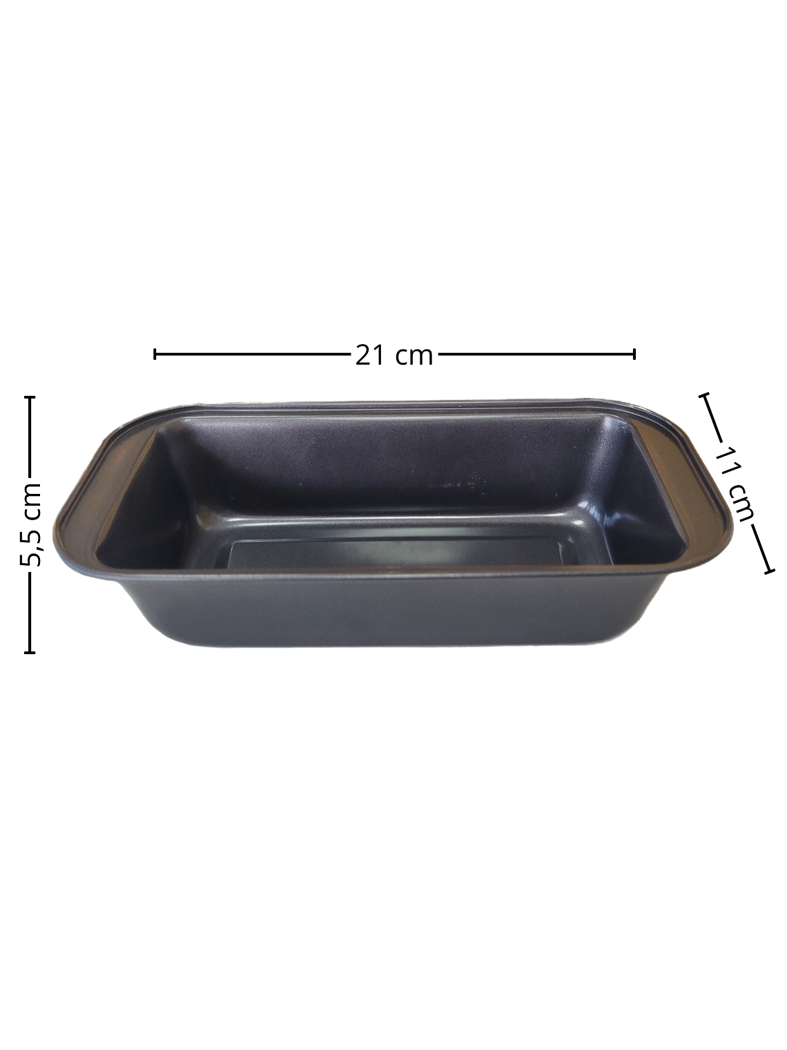 Molde Queque Antiadherente Rectangular Distintos Tamaños 3