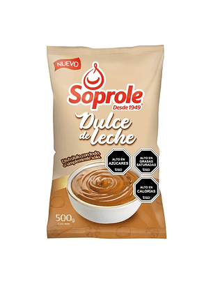 Manjar Dulce de leche Soprole 500 grs