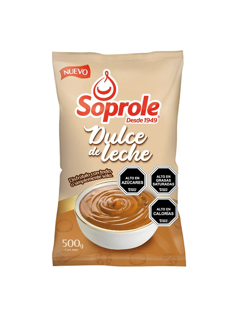 Manjar Dulce de leche Soprole 500 grs 1