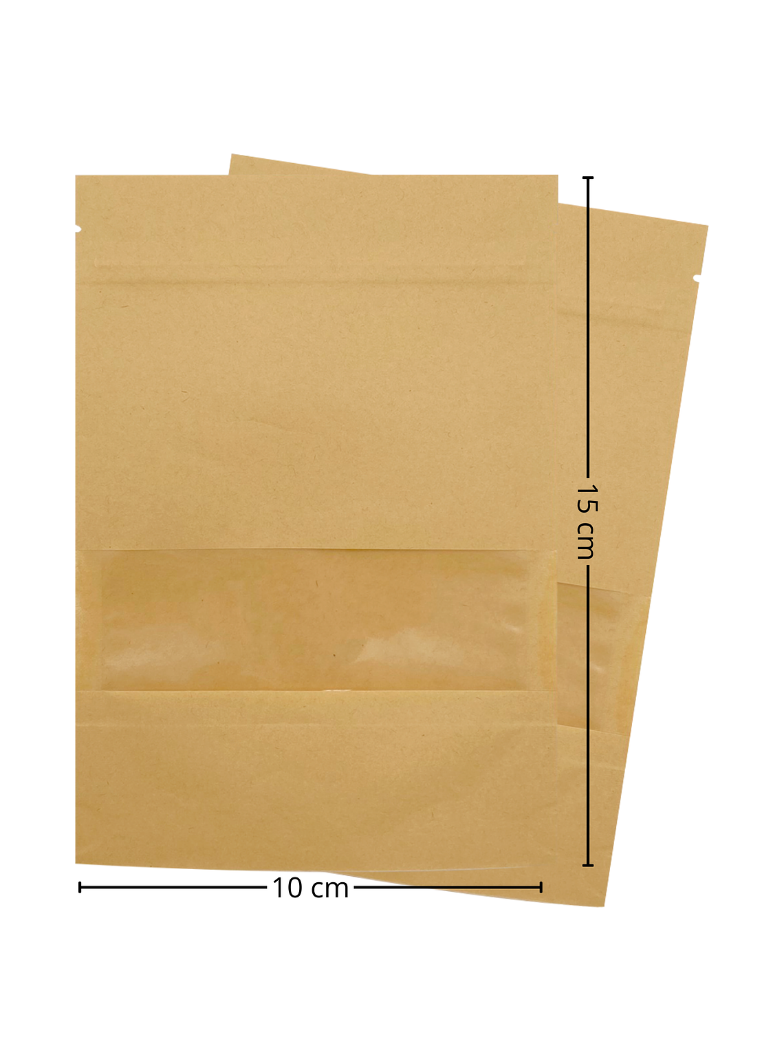 Envase Bolsa Doypack Kraft con Ventana 2