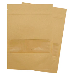 Envase Bolsa Doypack Kraft con Ventana