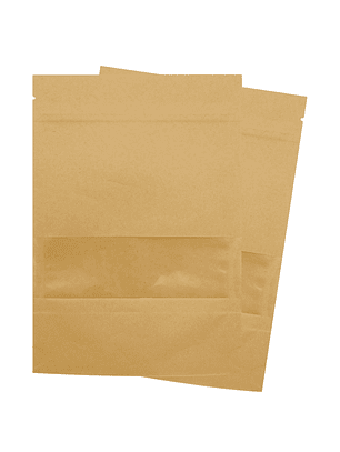 Envase Bolsa Doypack Kraft con Ventana