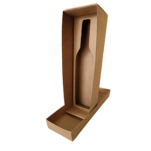 Caja Para Vino Regalo Kraft 32x10x8 cm