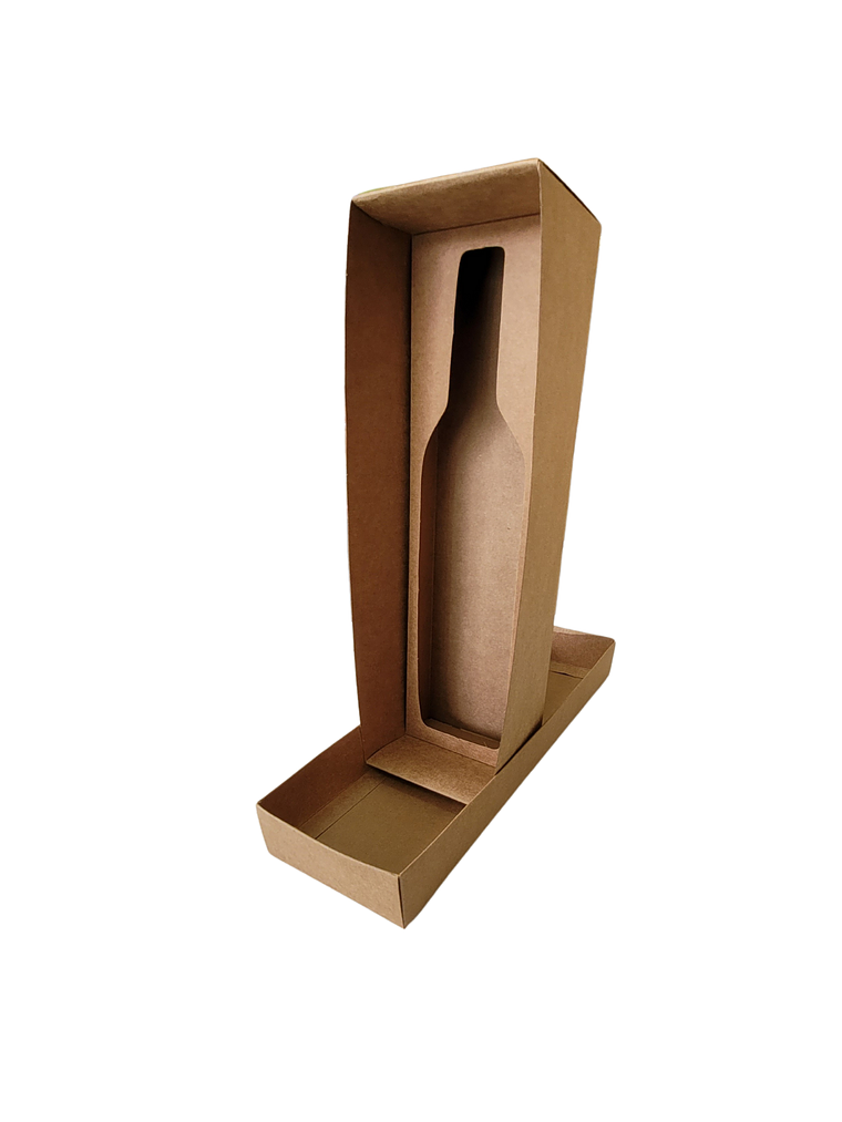 Caja Para Vino Regalo Kraft 32x10x8 cm 1