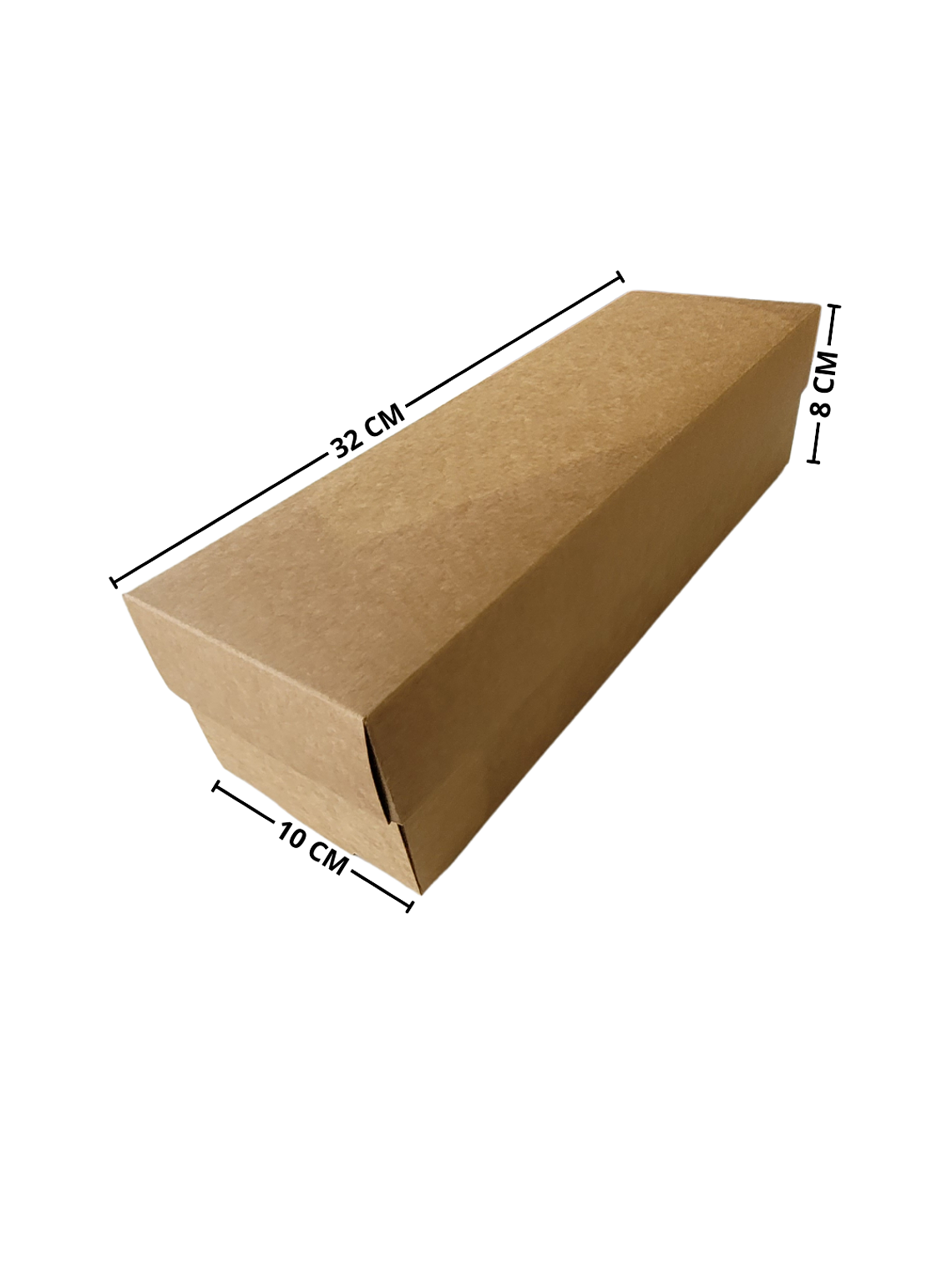 Caja Para Vino Regalo Kraft 32x10x8 cm 3