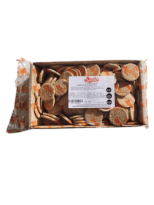 Galletas De Cóctel Para Alfajor Saoba 450 Gr +100 Unidades