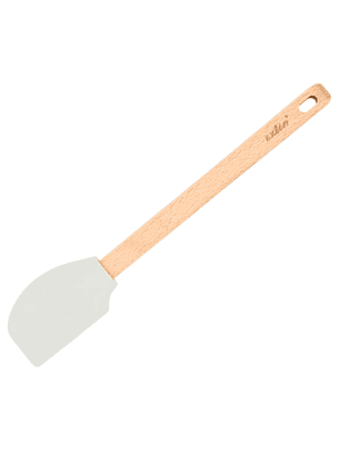 Espatula O Mezquino de Silicona con Mango de Madera 30 cm 