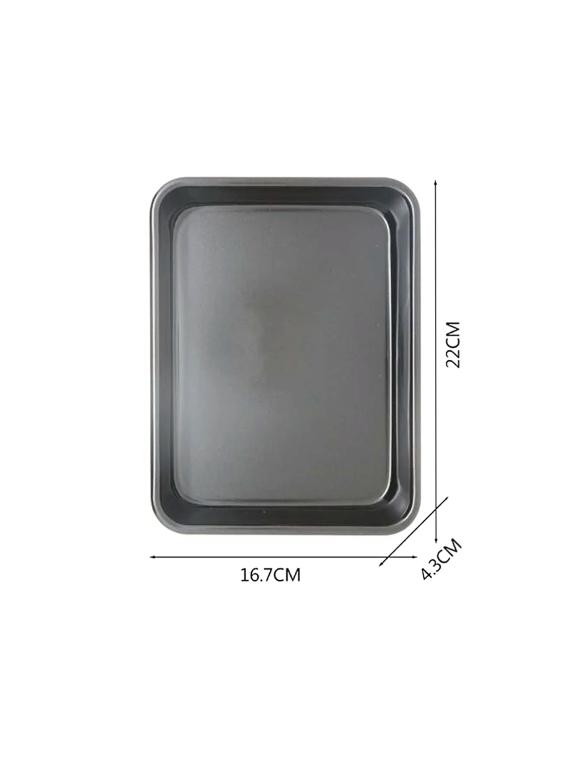 Bandeja o Molde De Horno Antiadherente 22x17,7x4,3 cm 1