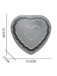 Molde Antiadherente Forma Corazón 12,5x12,5 cm - Miniatura 1