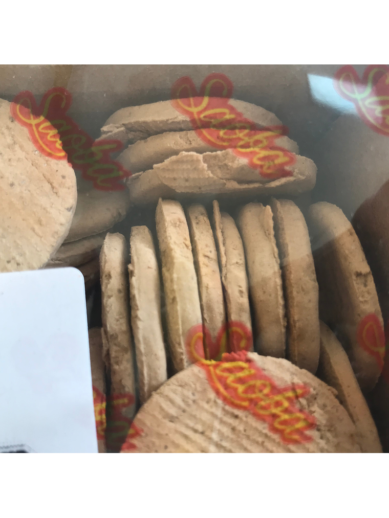 Galletas De Cóctel Para Alfajor Saoba 450 Gr +100 Unidades 3