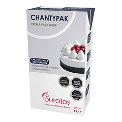 Pack 3 Cremas Chantypack Mix Vegetal Puratos 1 Litro