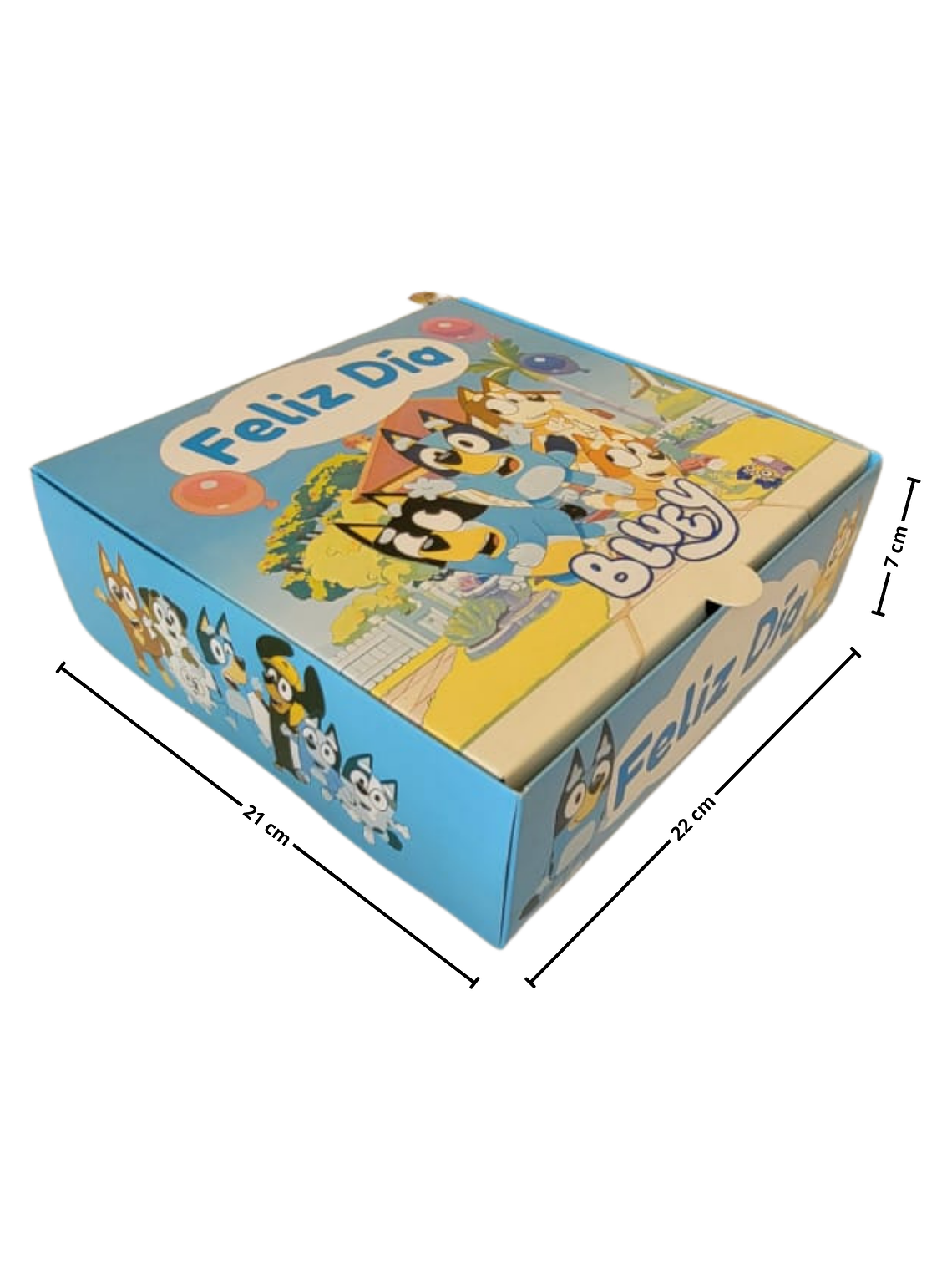 Caja Autoarmable Día del Niño o Niña 22x21x7 cm 3