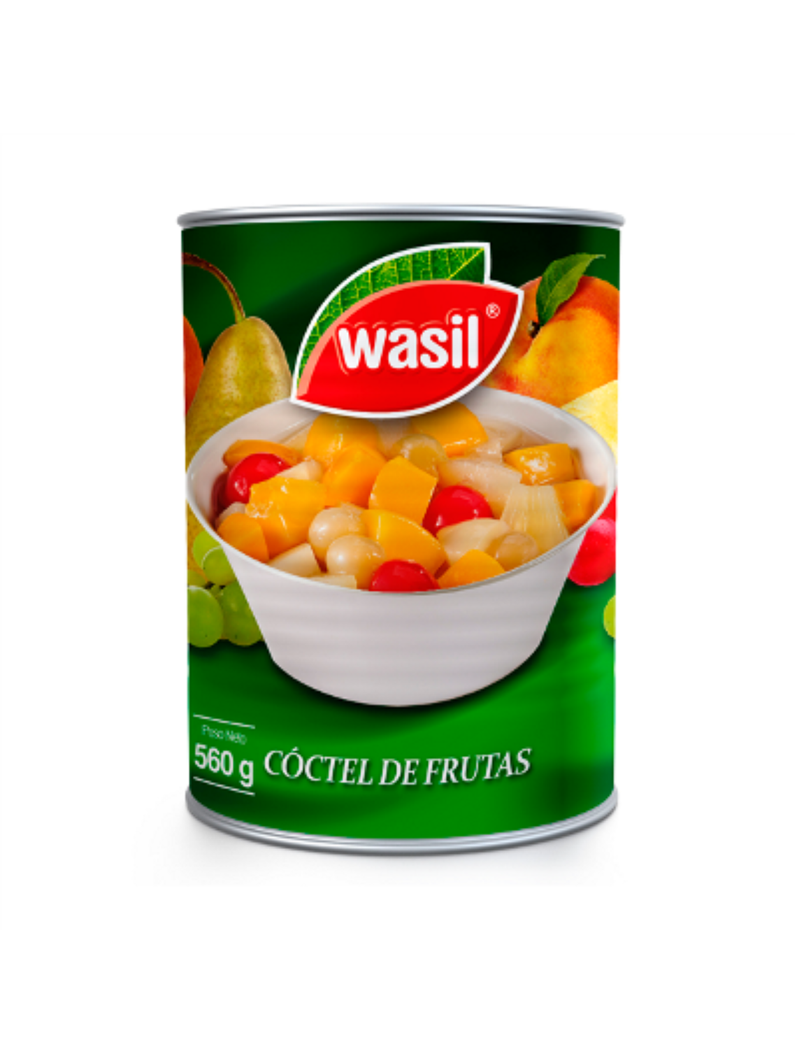 Cóctel de Fruta En Conserva Wasil 560 grs 1