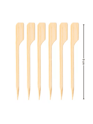 Banderita Bamboo 9 cm x 50 unidades