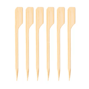 Banderita Bamboo 9 cm x 50 unidades