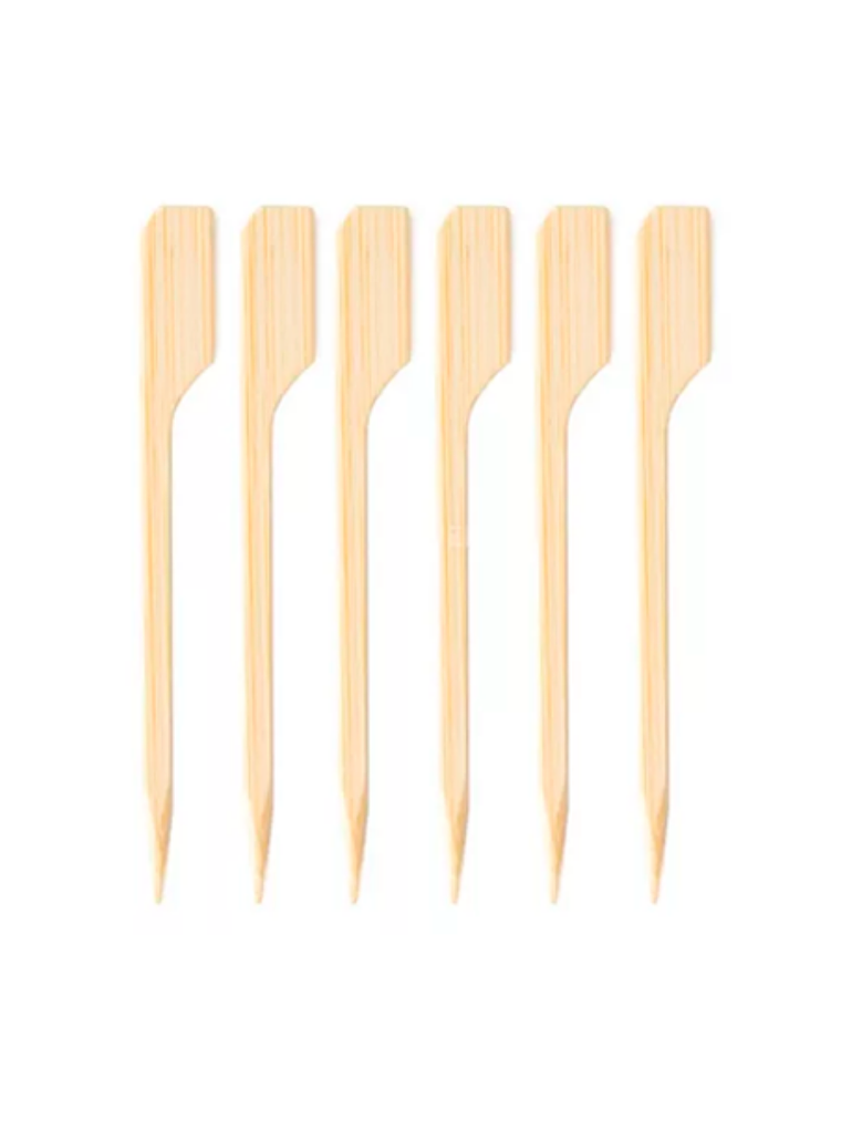 Banderita Bamboo 9 cm x 50 unidades 2