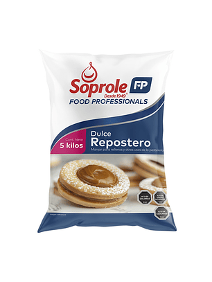 Manjar Dulce Repostero Soprole 5 kg Food Professionals