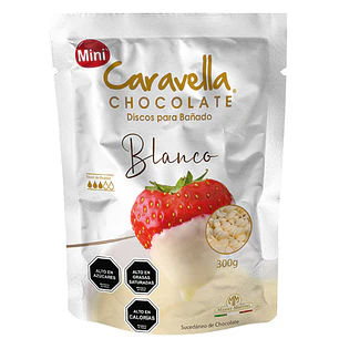 Mini Chocolate Caravella Blanco 300 grs