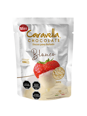 Mini Chocolate Caravella Blanco 300 grs