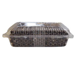 Caja 50 Cuchuflís Rellenos y Bañados