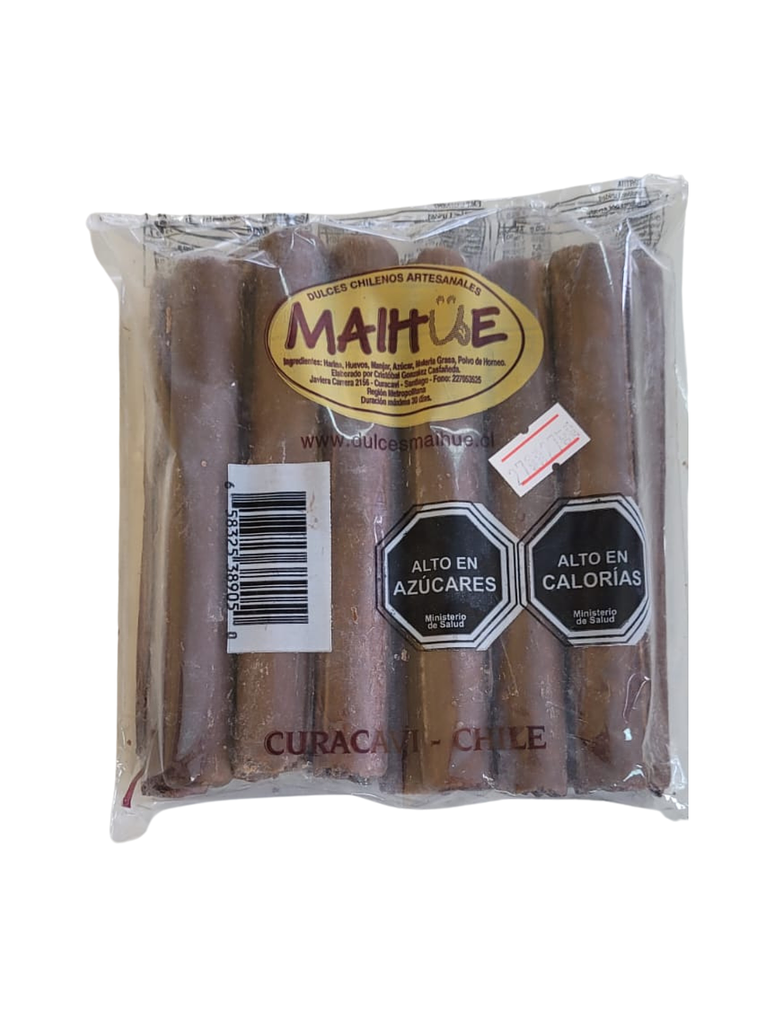 Cuchuflí Relleno Bañado Con Chocolate 13 unidades 1