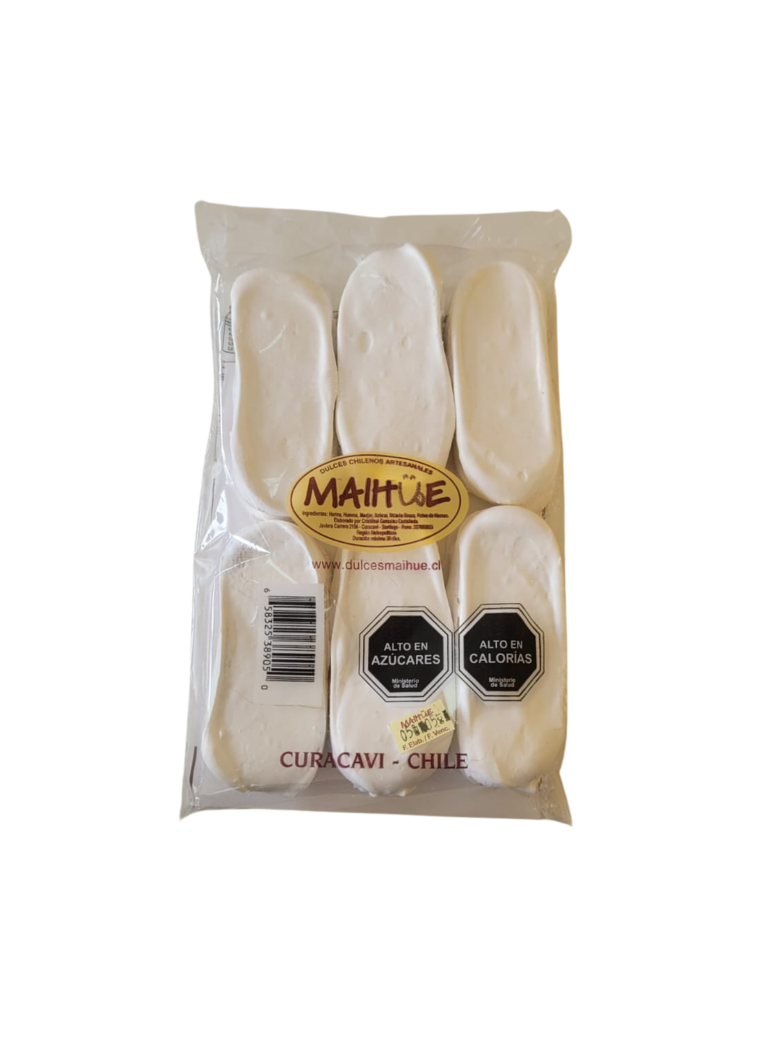 Príncipe Dulce De Curacaví Chileno 6 Unidades 1