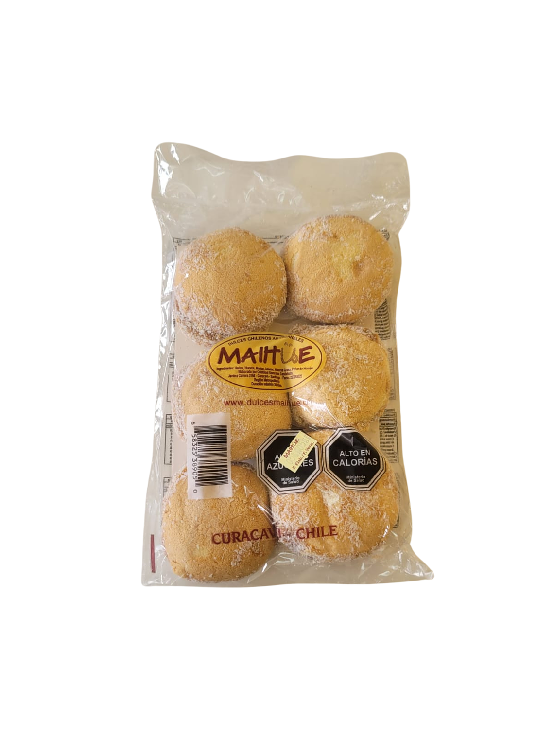 Empolvado De Coco Relleno Con Manjar 6 Unidades 1