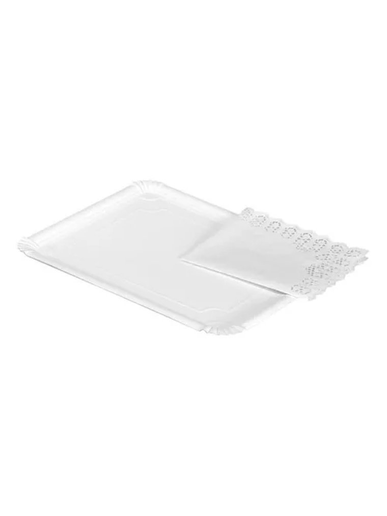 Bandeja N°5 13,7x20,5 cm y Blonda Rectangular N°5 23x17 cm 1