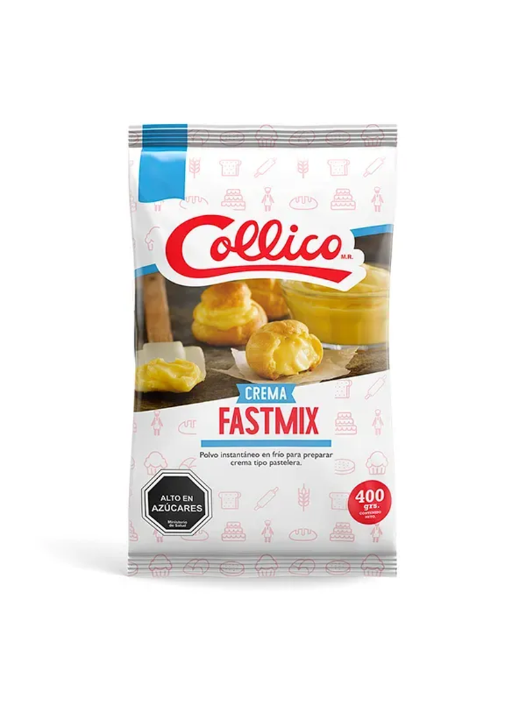 Crema Pastelera En Polvo Collico Fast Mix 400 grs 1