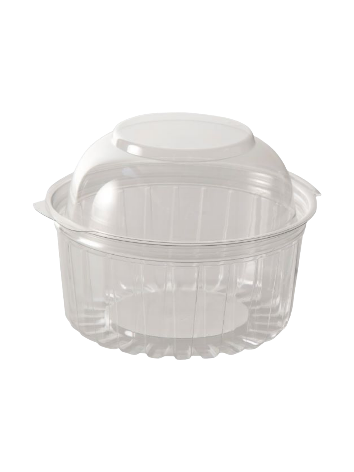 Pote Plástico con Tapa tipo Domo 12 oz 2