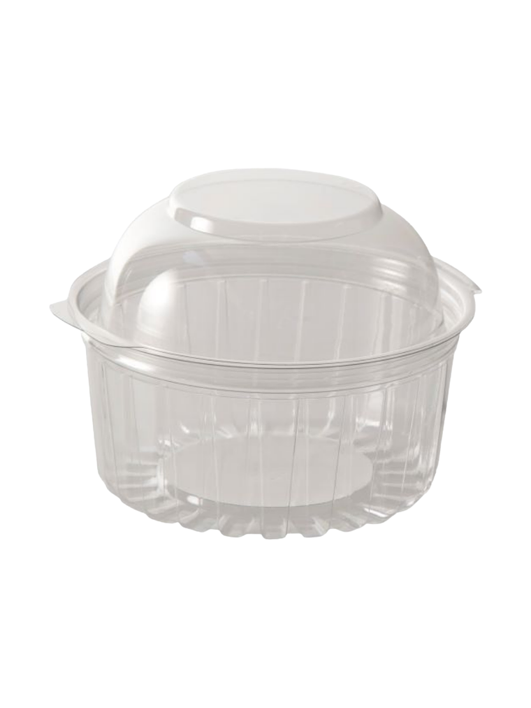 Pote Plástico con Tapa tipo Domo 12 oz 2