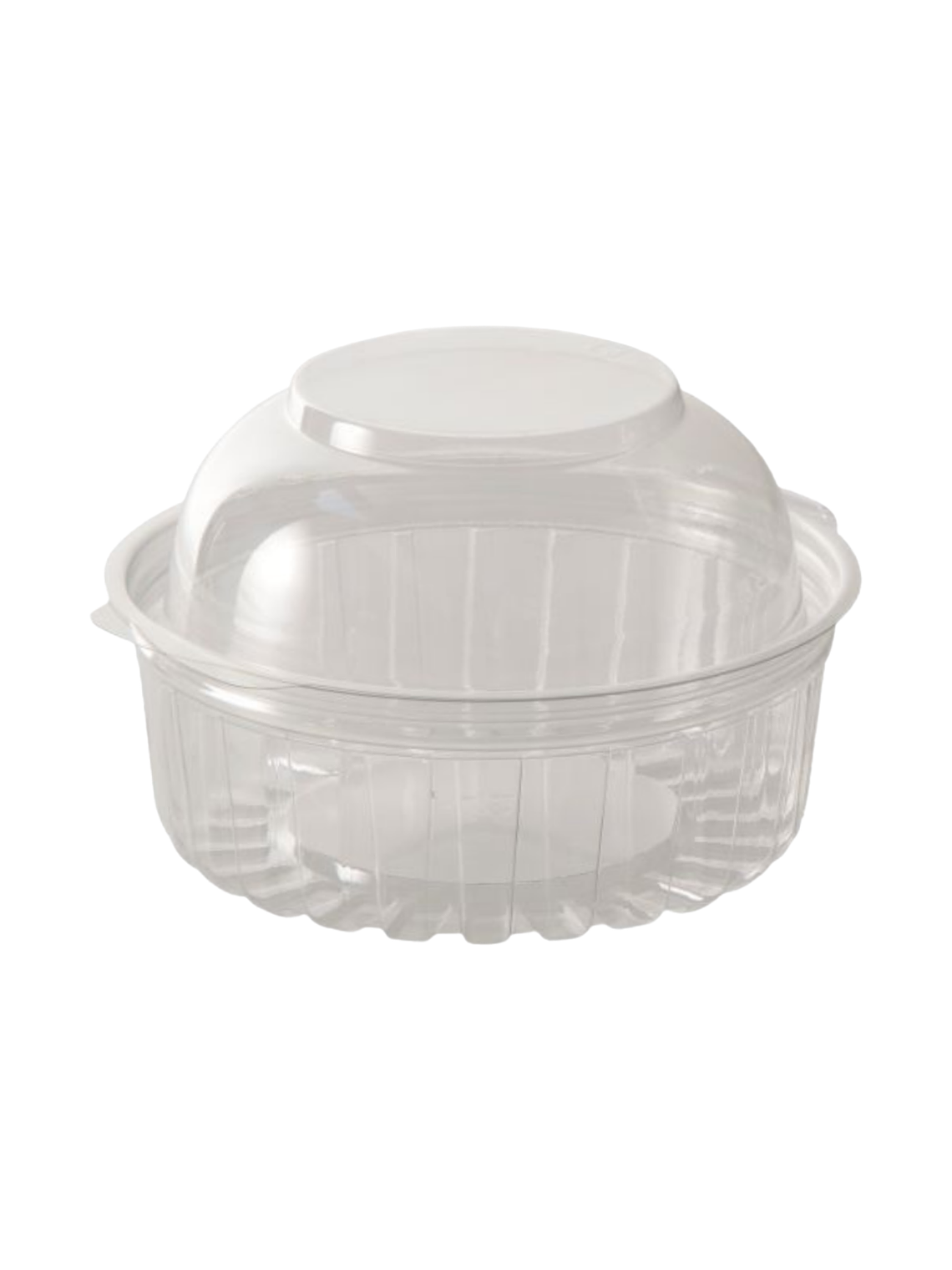 Pote Plástico con Tapa tipo Domo 8 oz 2