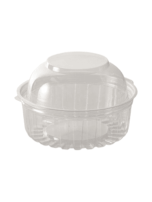 Pote Plástico con Tapa tipo Domo 8 oz