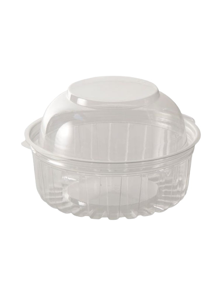 Pote Plástico con Tapa tipo Domo 8 oz 2
