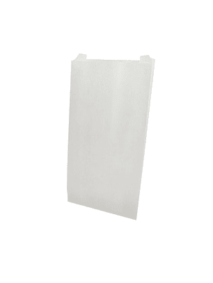 Saco Papel Kraft 21x12 cm Blanco