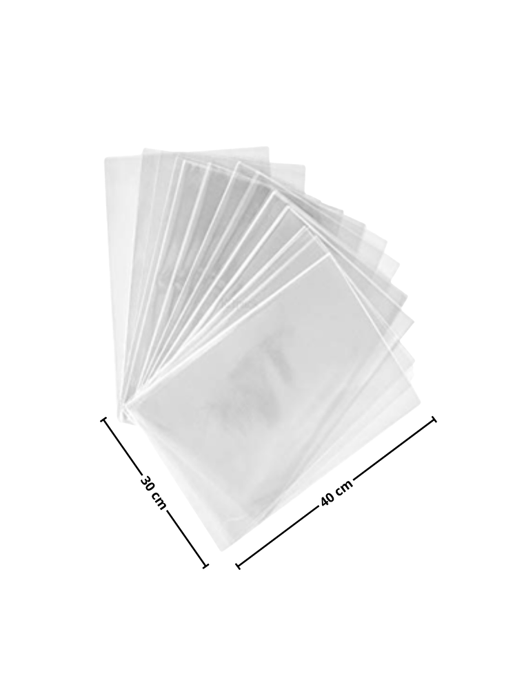 Bolsa Polipropileno Celofán 30x40 cm 100 unidades 1