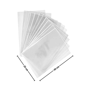 Bolsa Polipropileno Celofán 25x30 cm 100 unidades