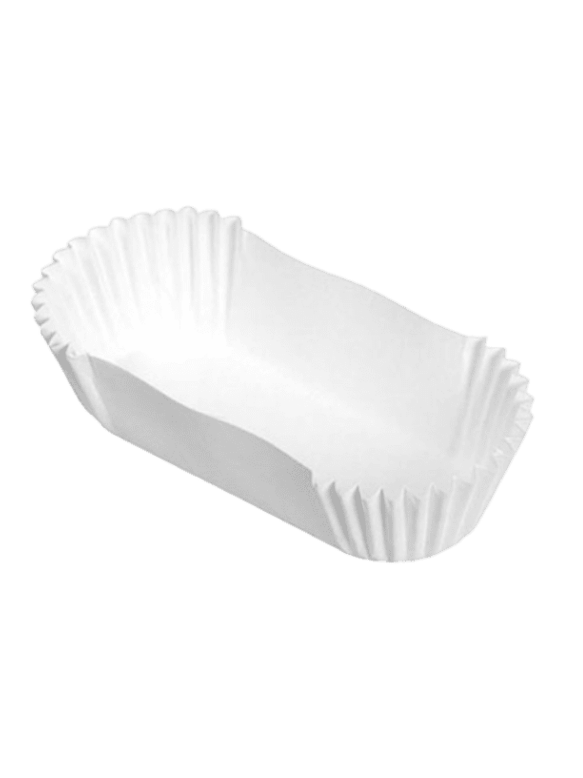 Cápsula para Cupcake Ovalada Blanca N°13 2