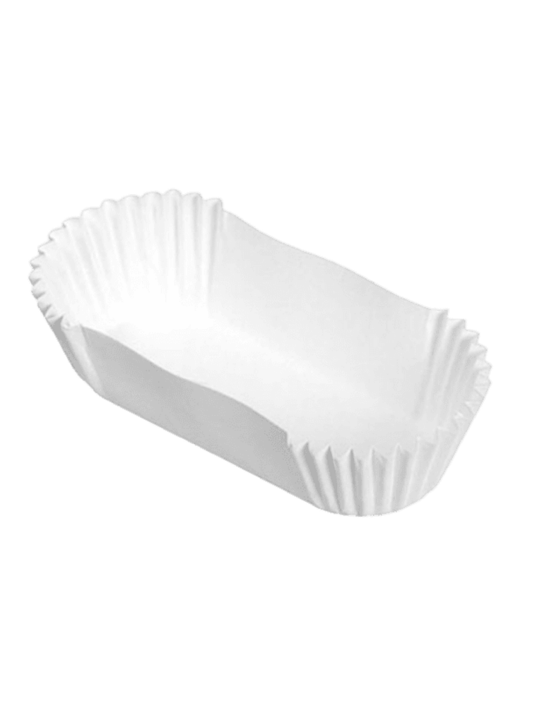 Cápsula para Cupcake Ovalada Blanca N°13 2