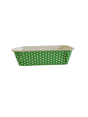 Molde De Budín O Queque 600 Gr X 60 Unidades Diseño Puntos