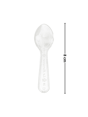 Cucharitas plásticas 250 Unidades