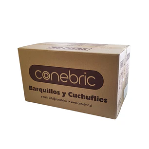 Vainas de Cuchuflí para Rellenar 750 unidades Conebric