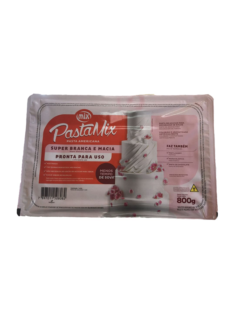 Fondant O Pasta Americana Blanca 800 Gr 1