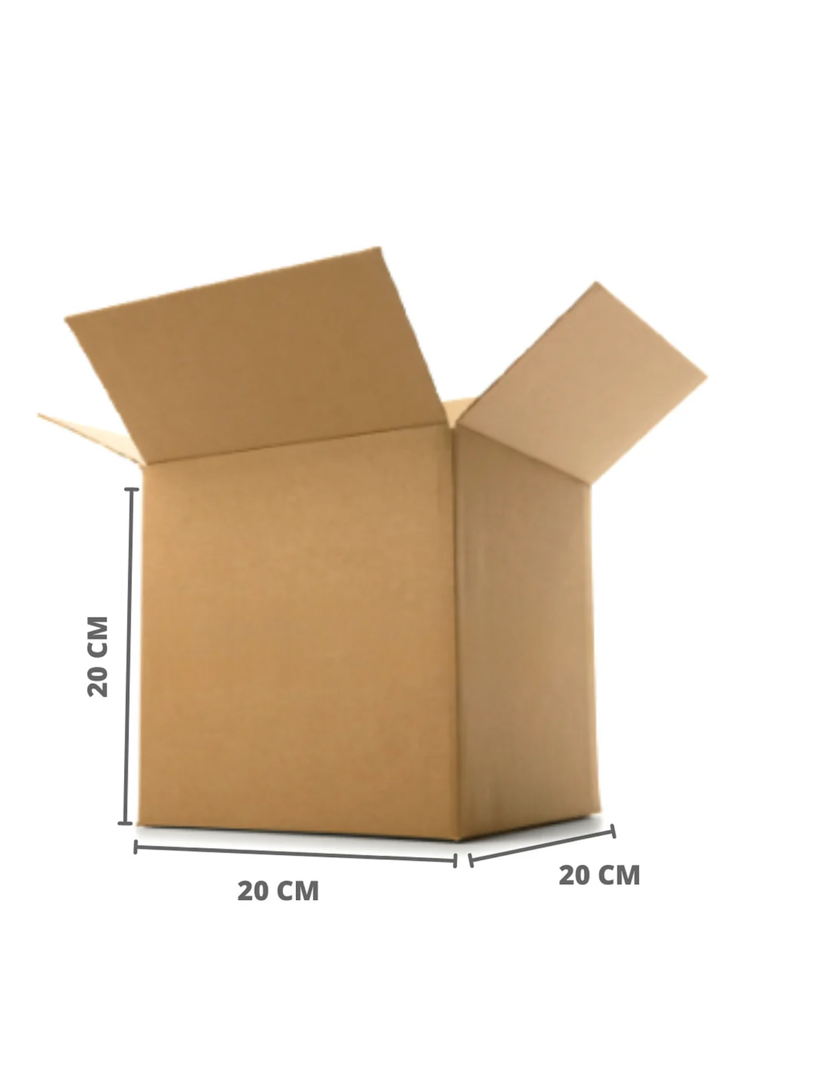 Caja De Cartón Para Embalaje 20x20x20 Cm 14 Cs 1