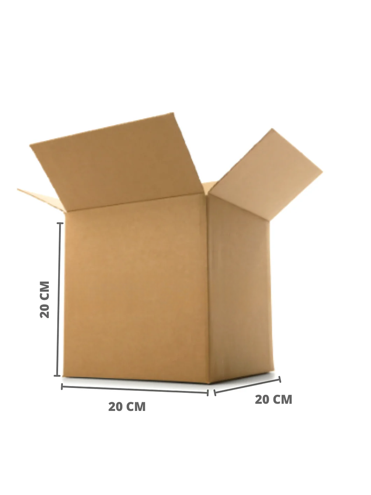 Caja De Cartón Para Embalaje 20x20x20 Cm 14 Cs 1