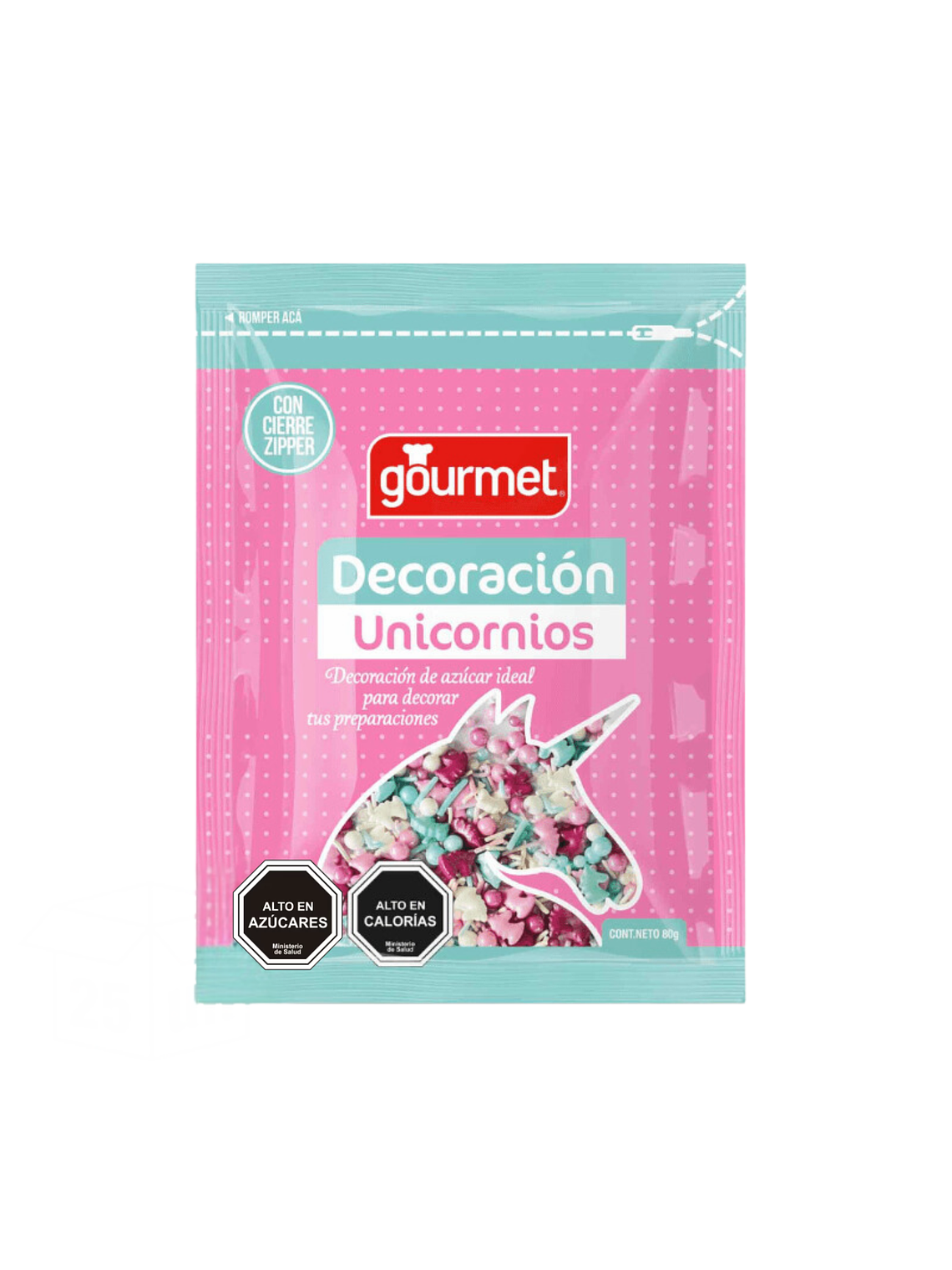 Sprinkles Decoración Unicornio Gourmet 80 grs 1