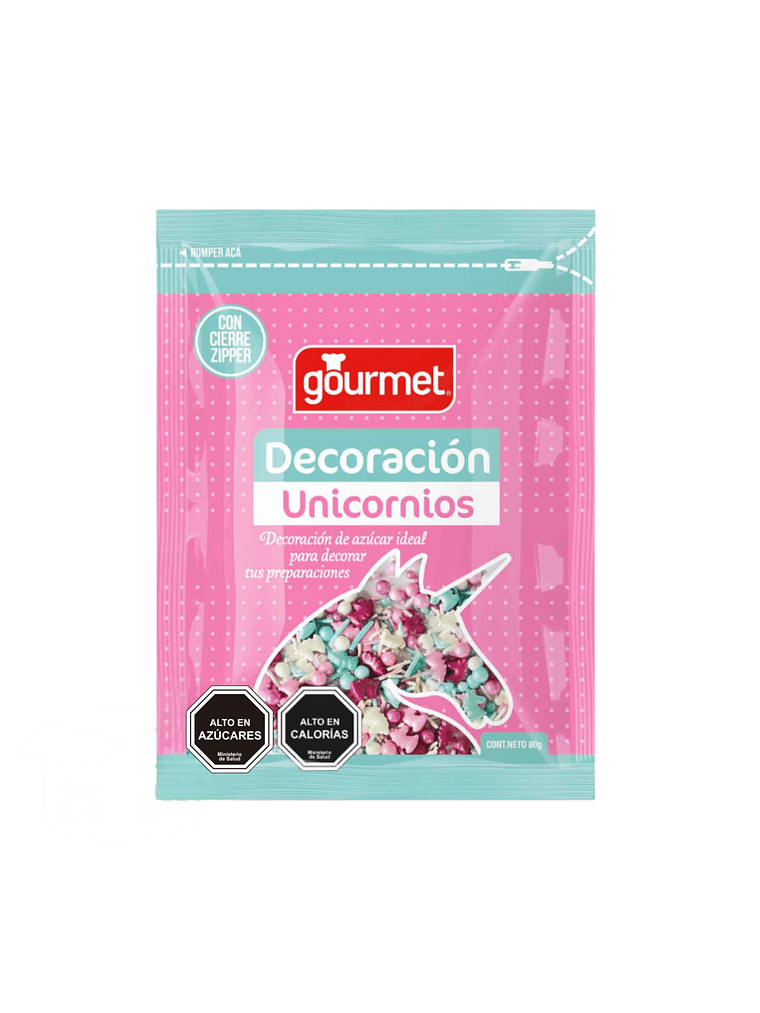 Sprinkles Decoración Unicornio Gourmet 80 grs 1