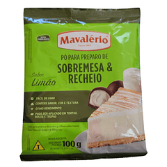 Esencias o Postres En Polvo Para Relleno o Mousse 100 grs Limón